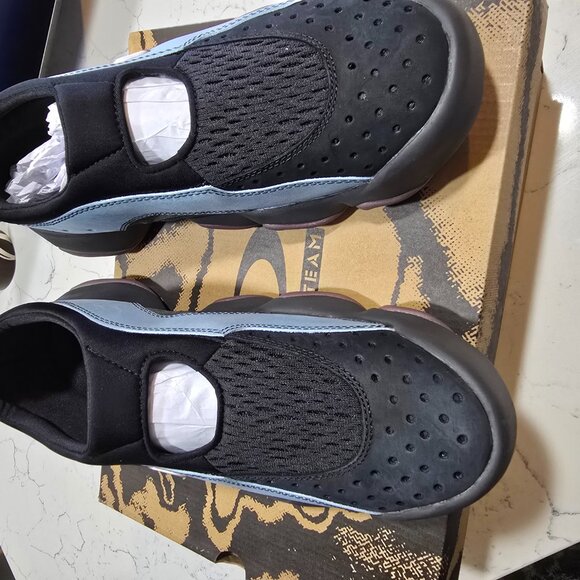 Oakley Factory Team Flesh X BRAIN DEAD Sandal Blue Black Trainer MENS 10 NEW - Picture 3 of 12